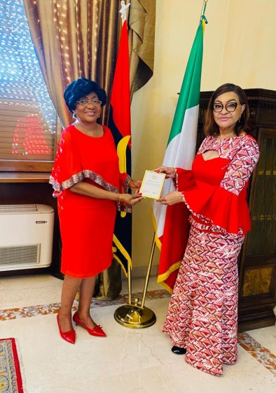 Provedora de Justiça mantém Encontro de Cortesia com a Embaixadora de Angola em Roma